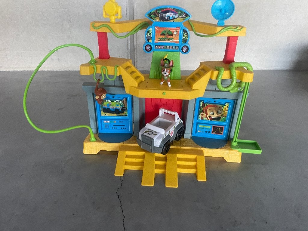 Paw patrol jungle rescue monkey temple, Kinderen en Baby's, Ophalen of Verzenden, Zo goed als nieuw