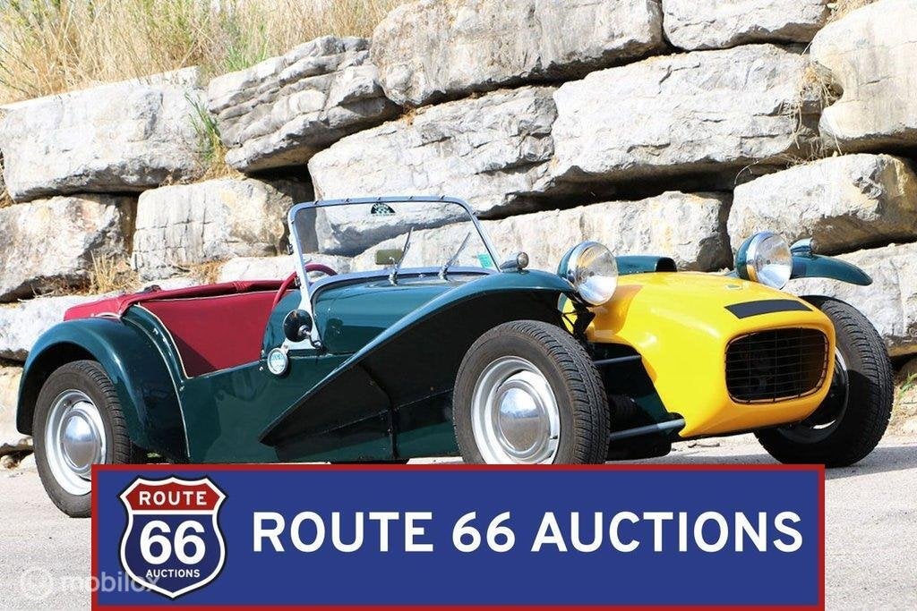 Lotus Seven S2 | 1962 | Route 66 Auctions, Achat, Entreprise, Boîte manuelle, Autre carrosserie