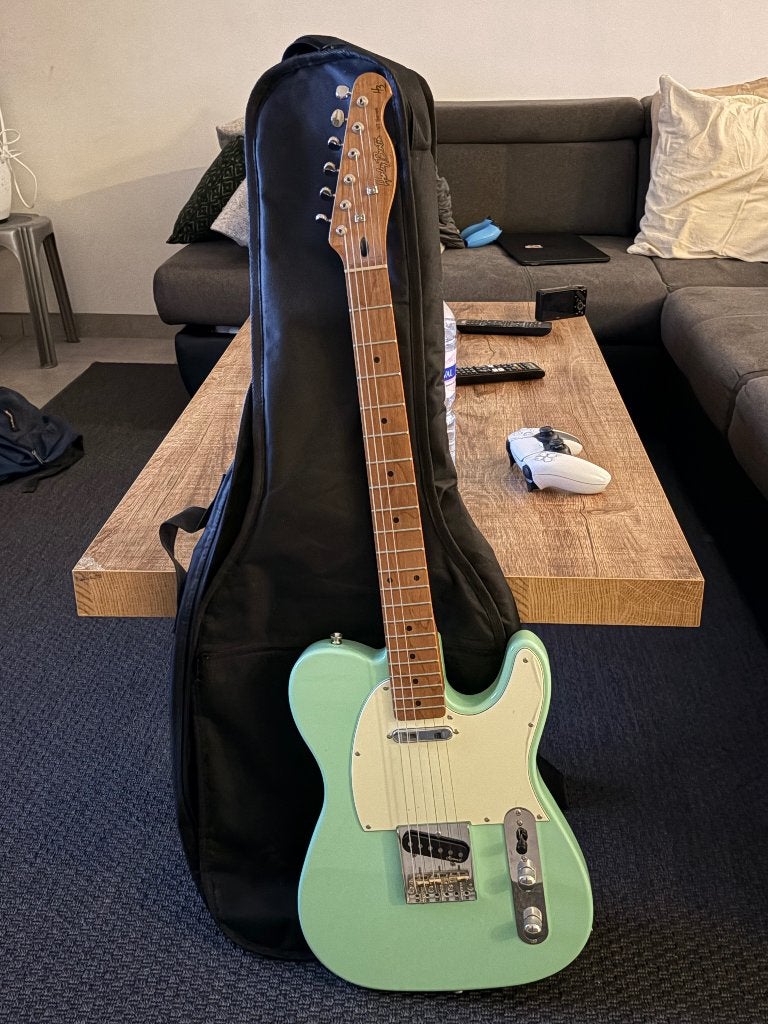 Harley Benton TE-62CC SFG, Muziek en Instrumenten, Ophalen of Verzenden, Zo goed als nieuw