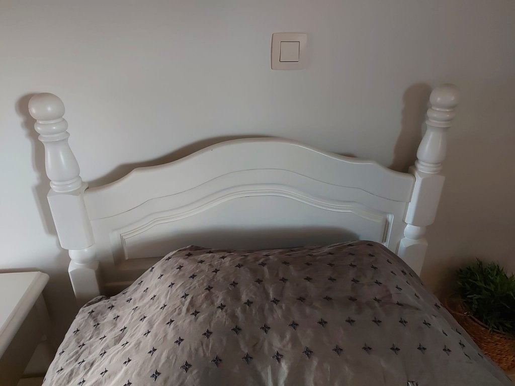 kinderbed, nachtkast, Huis en Inrichting, Ophalen, Zo goed als nieuw, Hout