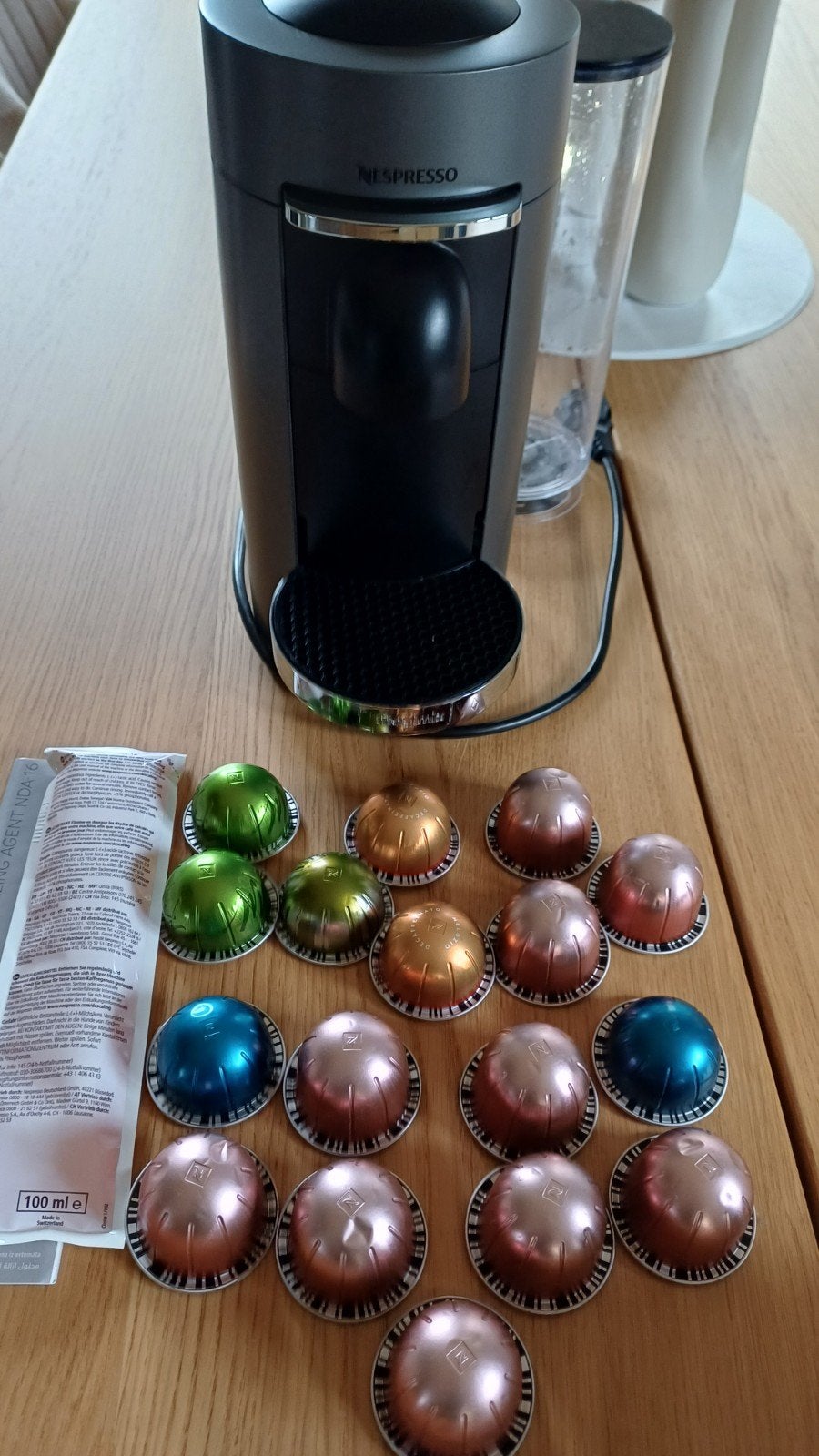 Nespresso Vertuo Plus – Inclusief 17 Koffiecups en Ont, Ophalen, Nespresso, Waterreservoir, Nespresso
