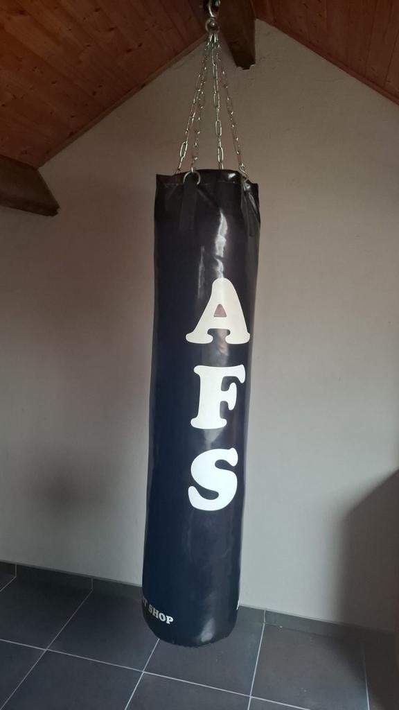 Bokszak met hangketting, Sport en Fitness, Ophalen, Bokszak