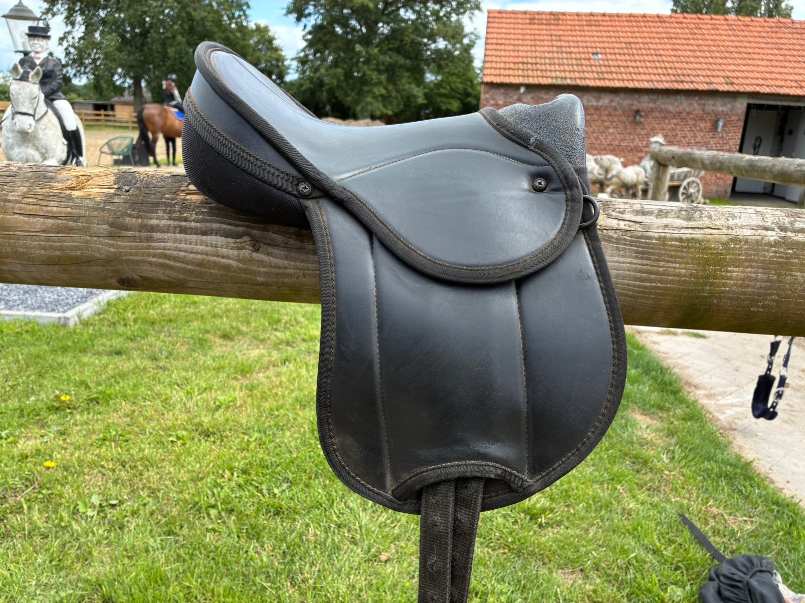 Shetlander zadel, Dieren en Toebehoren, Ophalen, Zo goed als nieuw