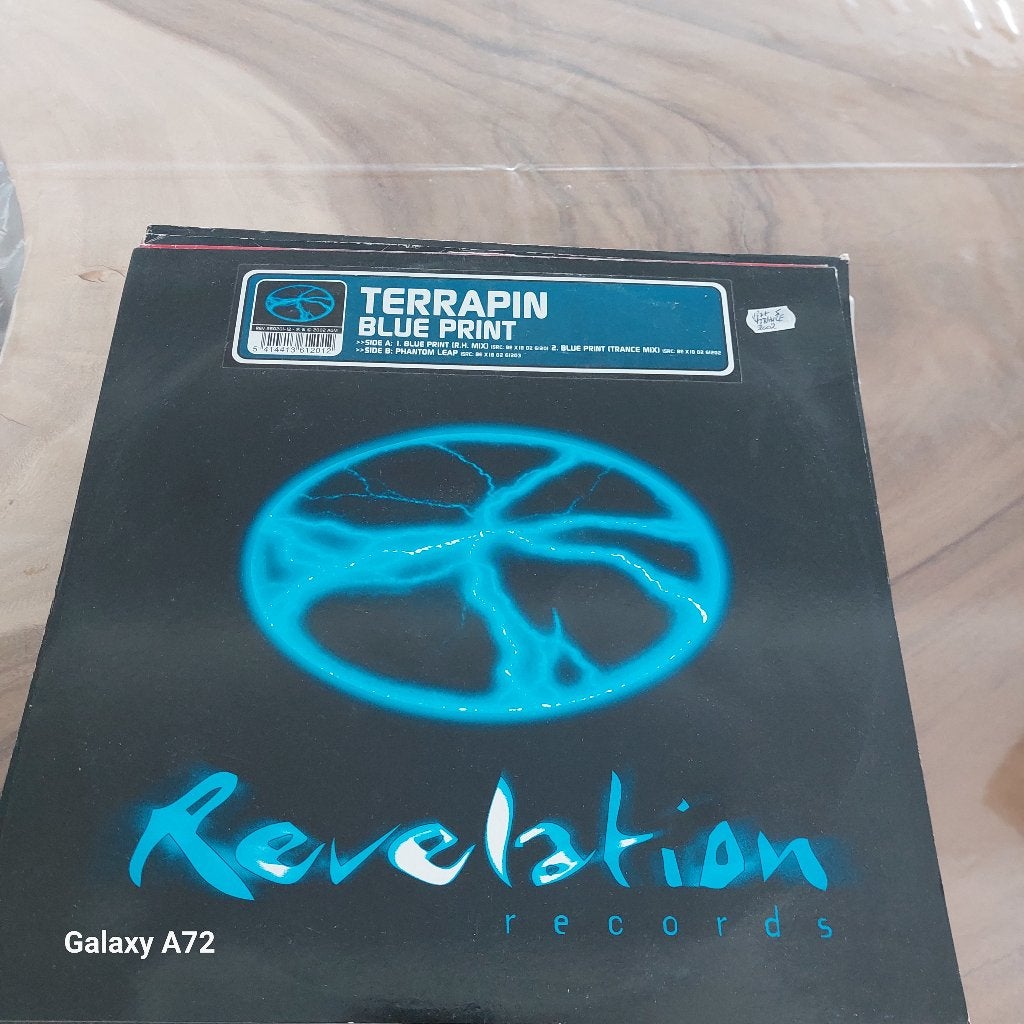 terrapin blue print 12 inch maxi, CD & DVD, Vinyles | Dance & House, 12 pouces, Trance, Enlèvement ou Envoi, Utilisé
