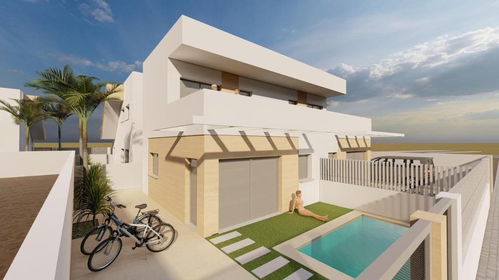 maison sur le bord de mer en espagne, Immo, Village, Maison d'habitation, Mazarron, 90 m²