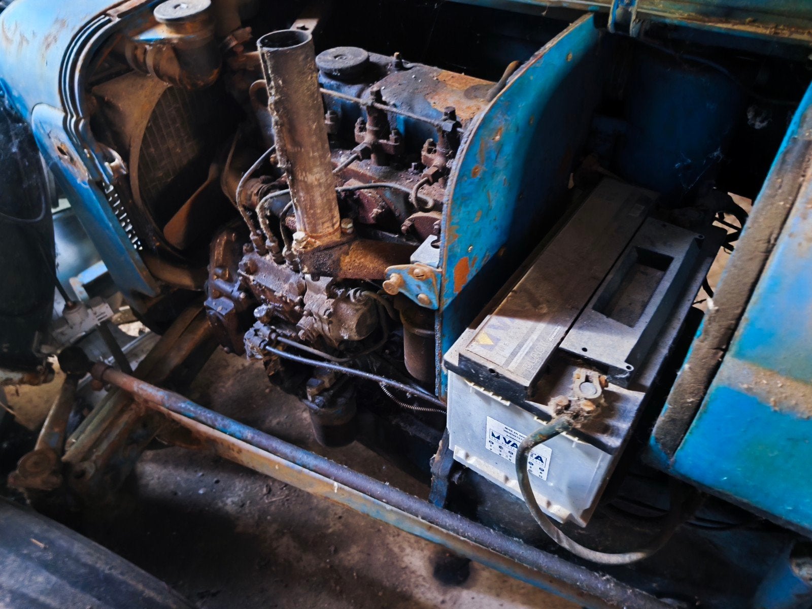 Technieker gezocht voor tractor, Ophalen