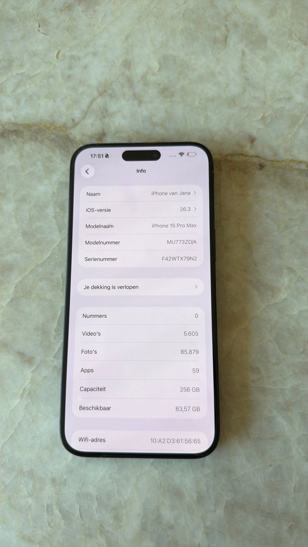 Iphone 15 pro max, Télécoms, Téléphonie mobile | Apple iPhone, Enlèvement, Comme neuf, 256 GB, IPhone 15