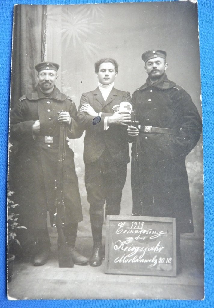 WO1 Duitse Foto Bezetting Beauregard Morlanwelz België (E), Verzenden, Landmacht, Overige typen