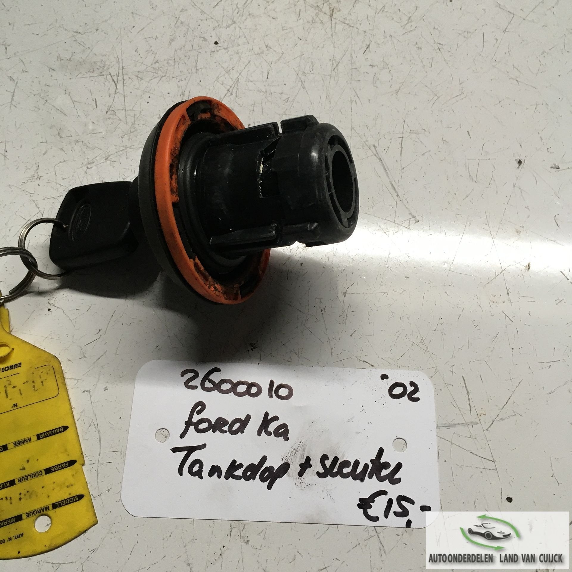 Ford Ka 2002 2600010  Tankdop met sleutel, Auto-onderdelen, Gebruikt, -, -, Ophalen of Verzenden