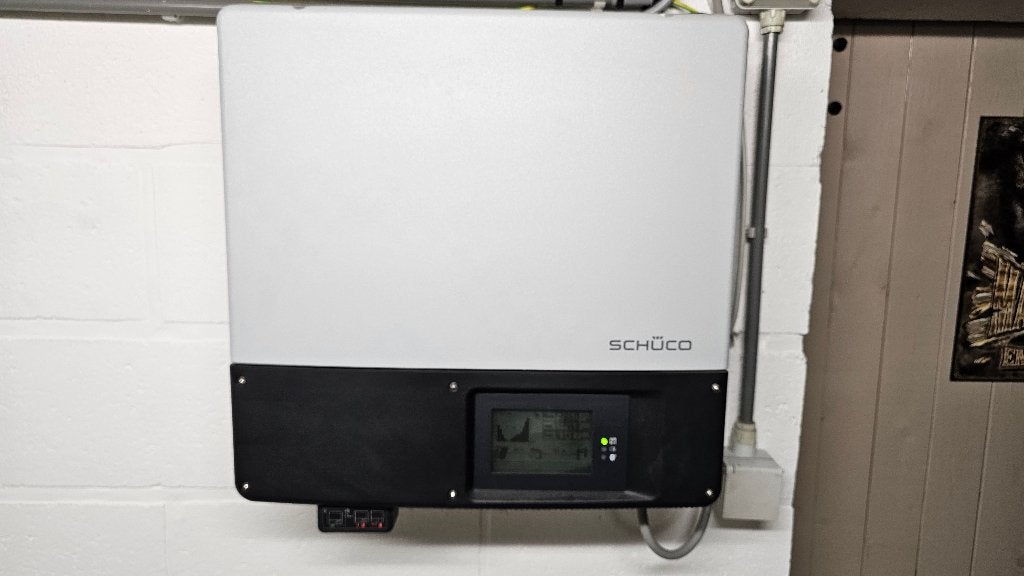 Omvormer 5KW Schuco (SMA) ., Doe-het-zelf en Bouw, Zonnepanelen en Toebehoren, Ophalen, Zo goed als nieuw