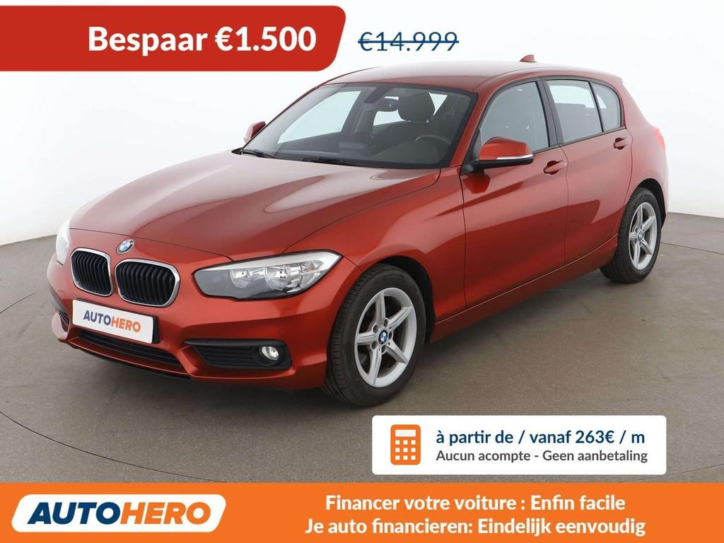 BMW 1 Serie 118 118i Advantage (bj 2019, automaat), Auto's, Gebruikt, Overige kleuren, 136 pk, https://public.car-pass.be/vhr/b4f20e1e-6e6b-45e8-a4d5-5860c3a40858