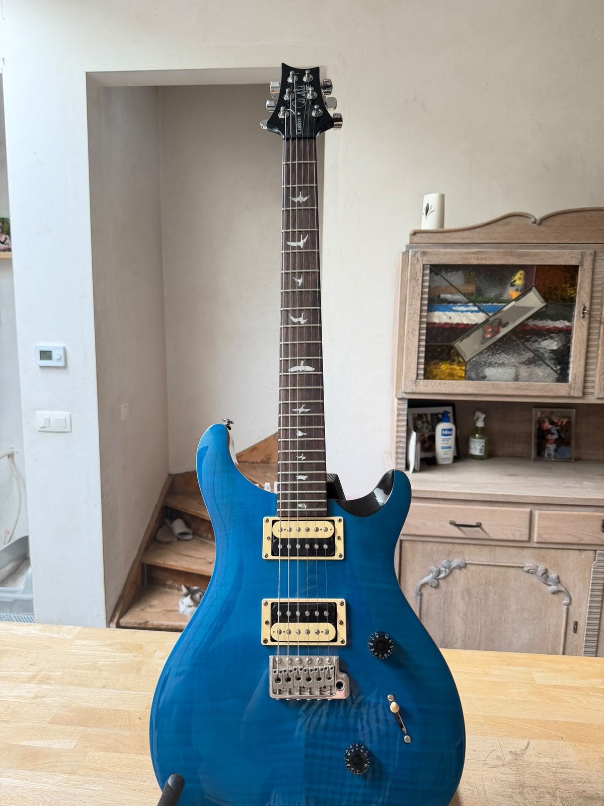 PRS SE CUSTOM 24, Muziek en Instrumenten, Ophalen, Zo goed als nieuw, Solid body, Paul Reed Smith