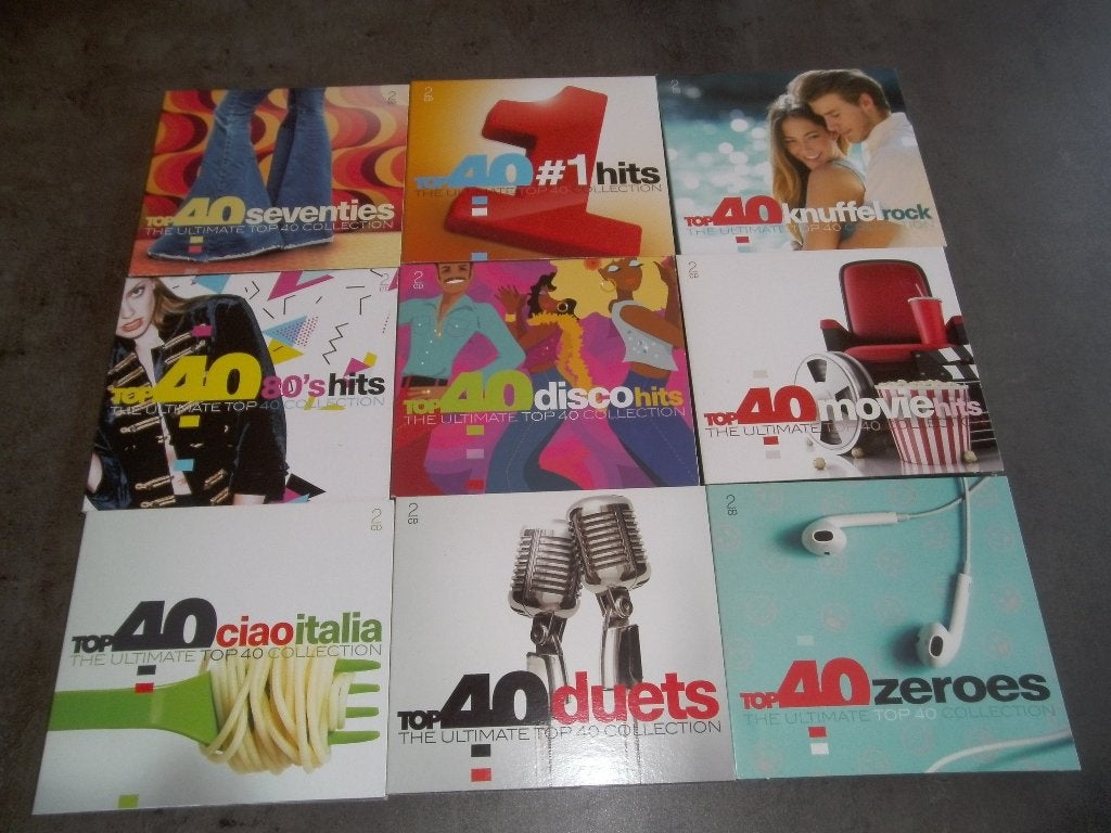 cd's top 40 19 stuks dubbel cd's, Cd's en Dvd's, Ophalen of Verzenden, Zo goed als nieuw, Overige typen