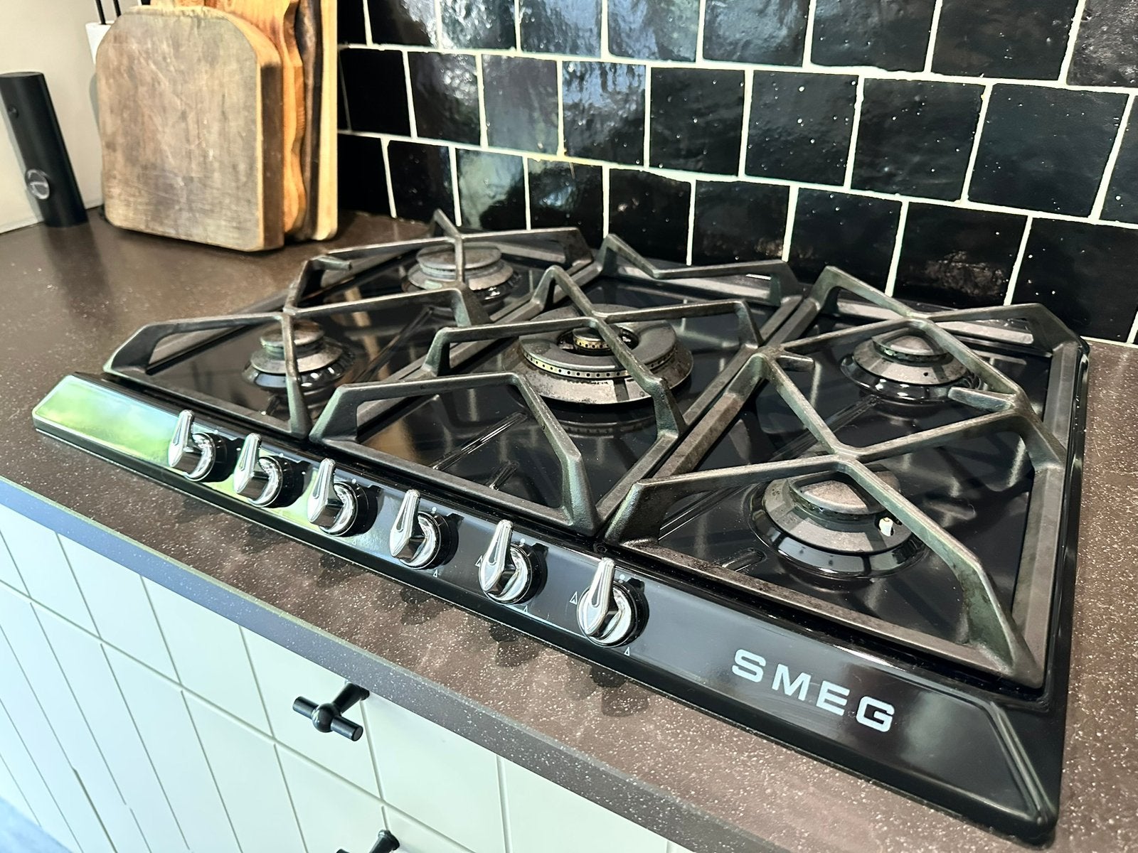 Smeg gasfornuis, Elektronische apparatuur, Fornuizen, Ophalen, Zo goed als nieuw