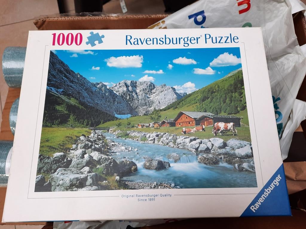Puzzel 1000 stukjes, Ophalen of Verzenden