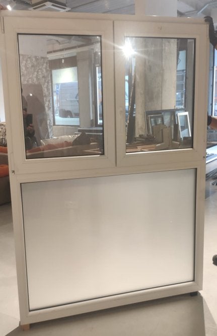 PVC glas inbegrepen, Ophalen, Gevelraam of Ruit, 160 cm of meer, Zo goed als nieuw