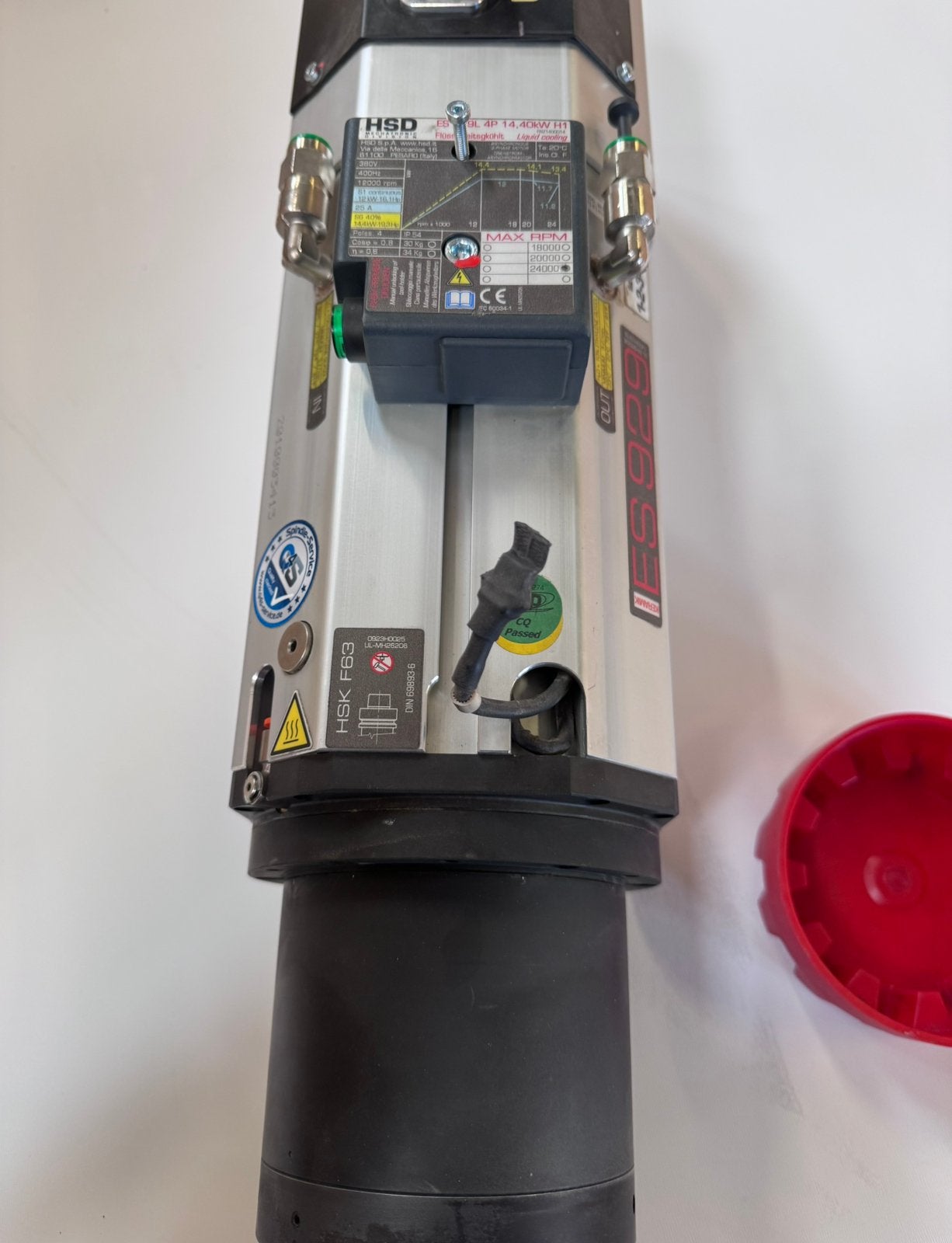 HSD motor, Bricolage & Construction, Outillage | Fraiseuses, Enlèvement, Comme neuf