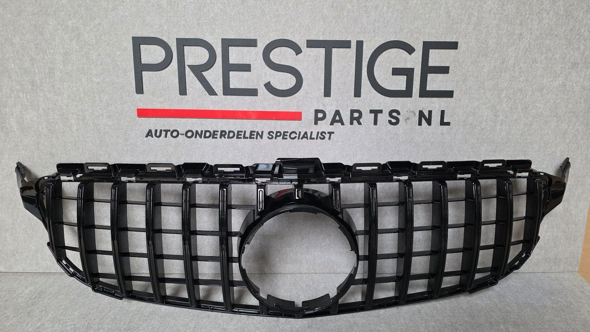 Grill Grille Mercedes C CLASSE W205 GT ZWART AMG LINE NIEUW, Auto-onderdelen, -, Nieuw, Ophalen of Verzenden, -