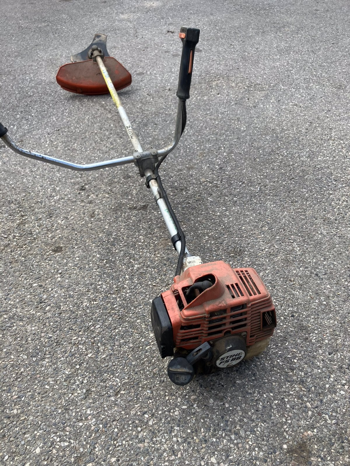 Bosmaaier Stihl FS88, Ophalen, Gebruikt