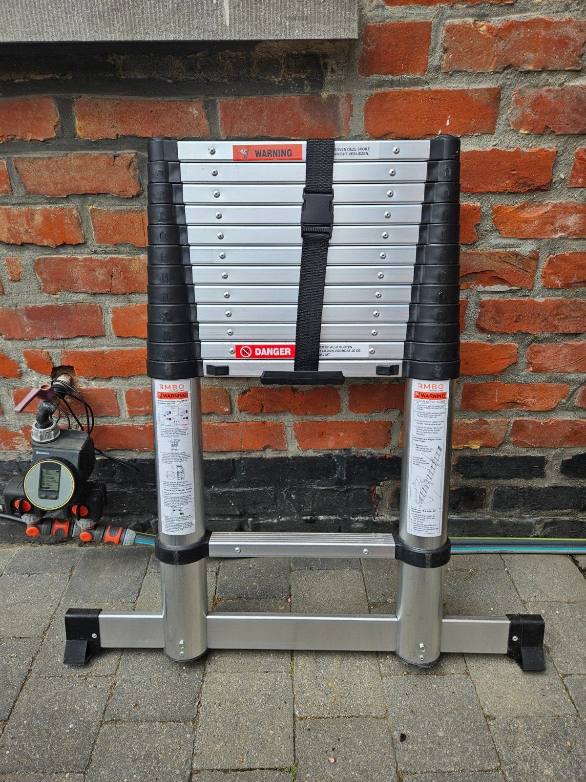Telescopische ladder., Doe-het-zelf en Bouw, Ophalen, Ladder