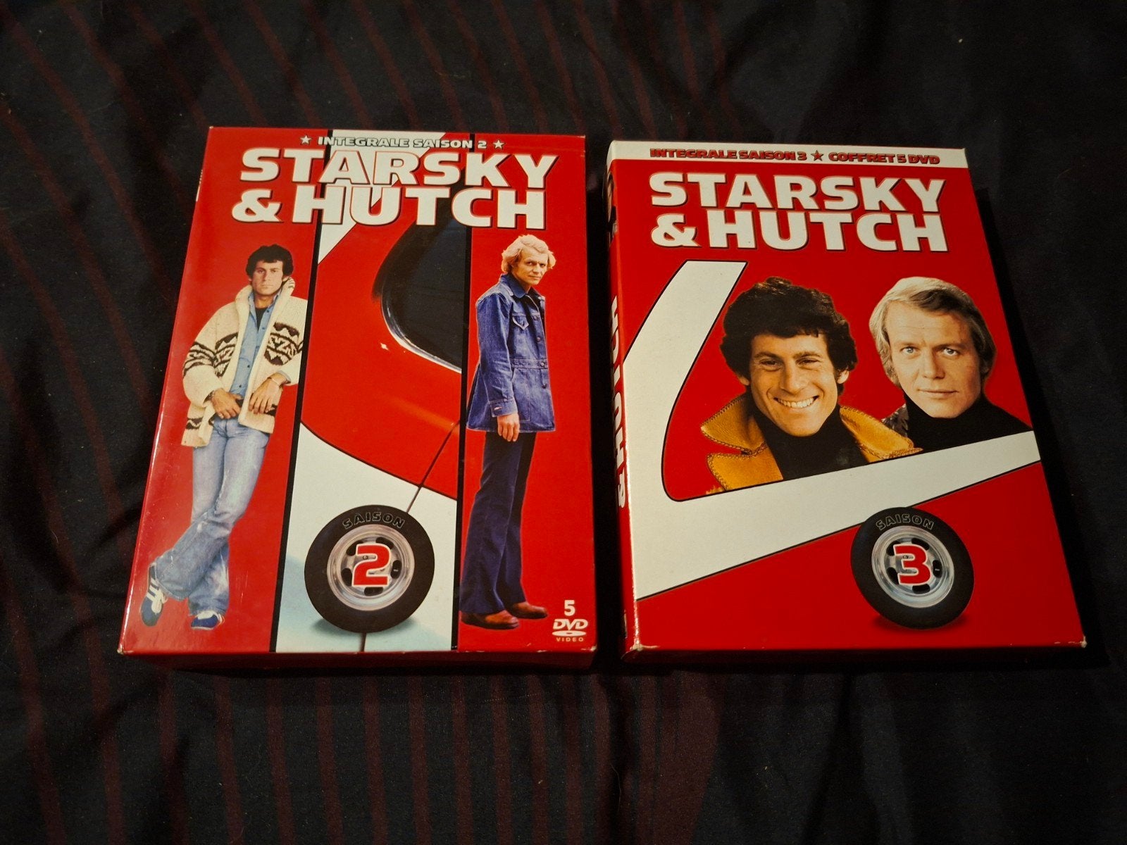 A vendre coffrets dvd intégrale saisons 2,3 Starsky et Hutch, Français, Français, Saison 3, Comprend un DVD