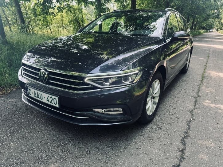 Volkswagen passat variant 20 tdi dsg mod 2021, Auto's, Stof, Euro 6, 4 cilinders, Startonderbreker