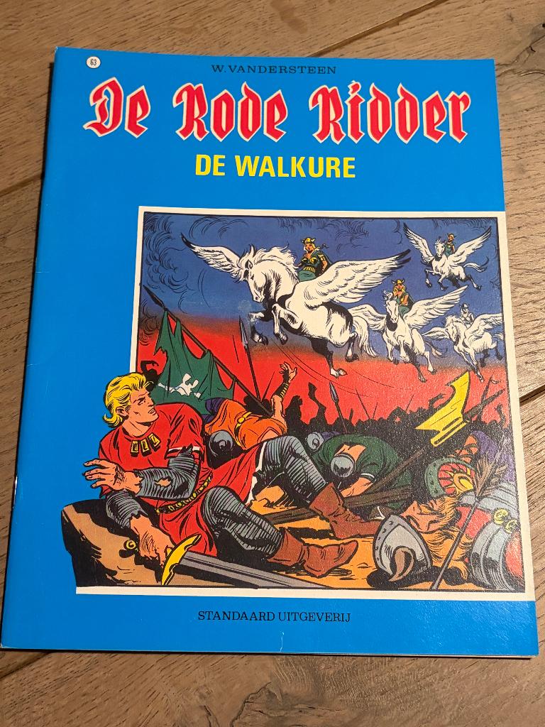 De Rode Ridder - 63 - De walkure, Eén stripboek, Ophalen of Verzenden, Gelezen, Willy Vandersteen