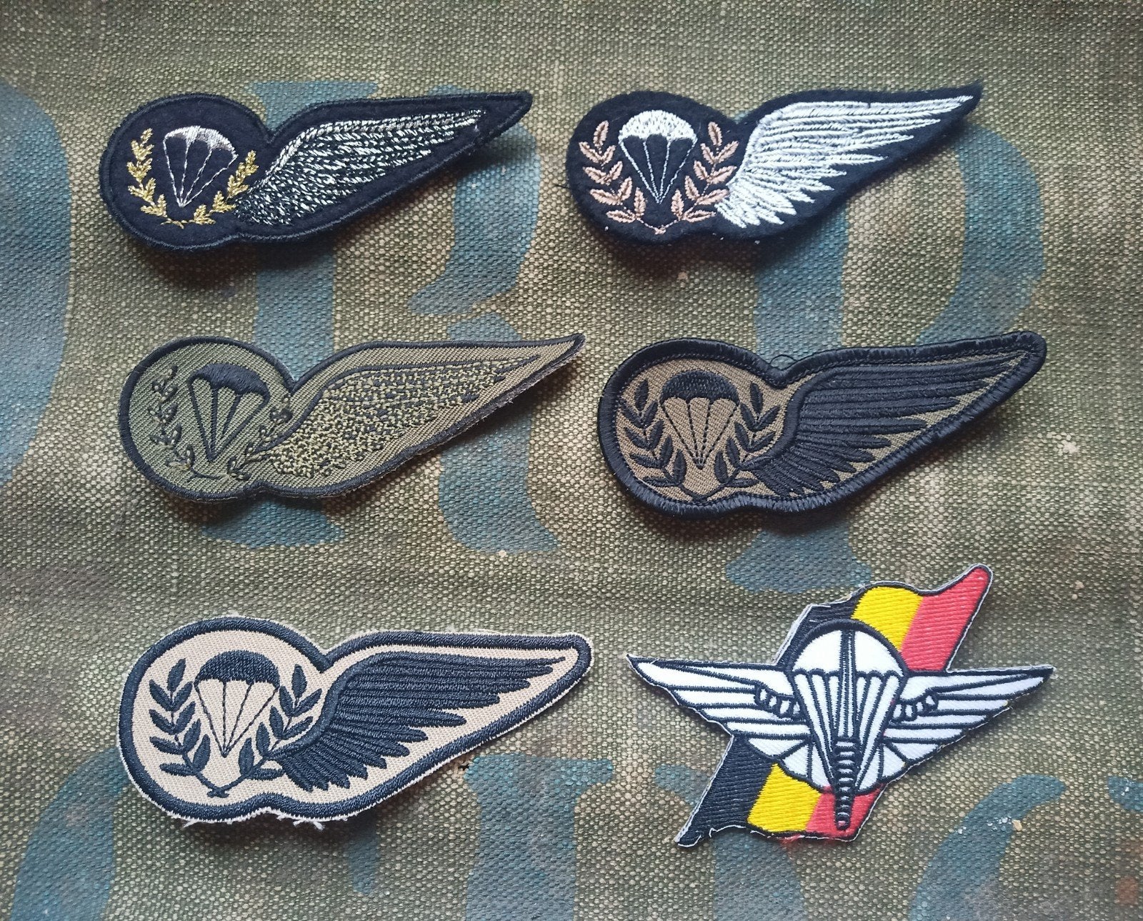 Badges voor commando door Fhinder ABL, Ophalen of Verzenden, Landmacht, Embleem of Badge