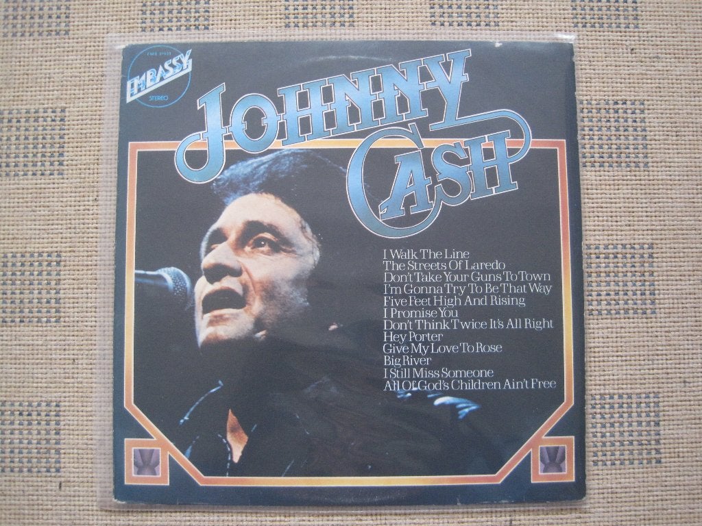 Johnny Cash, Enlèvement ou Envoi, Utilisé, Housse de protection extérieure, Chanteur-compositeur