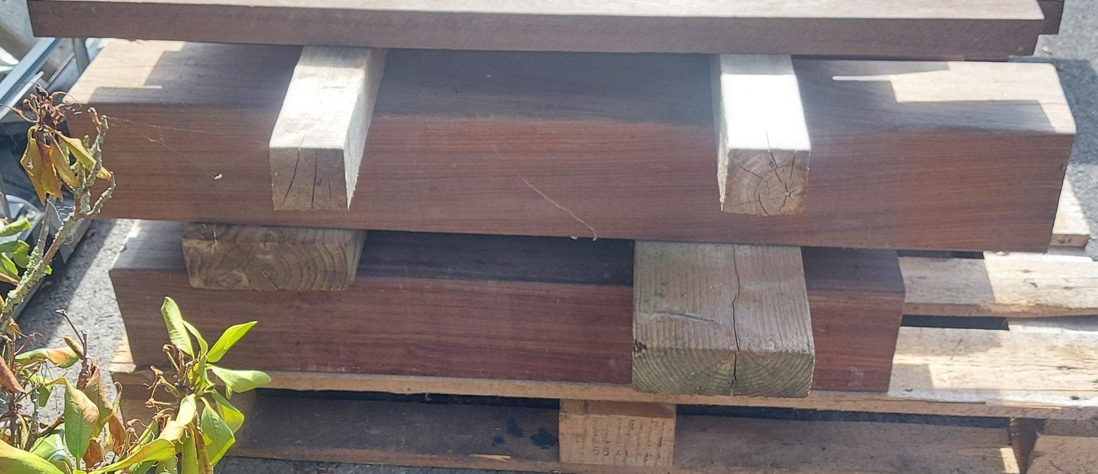 balken padouk, Bricolage & Construction, Bois & Planches, Enlèvement