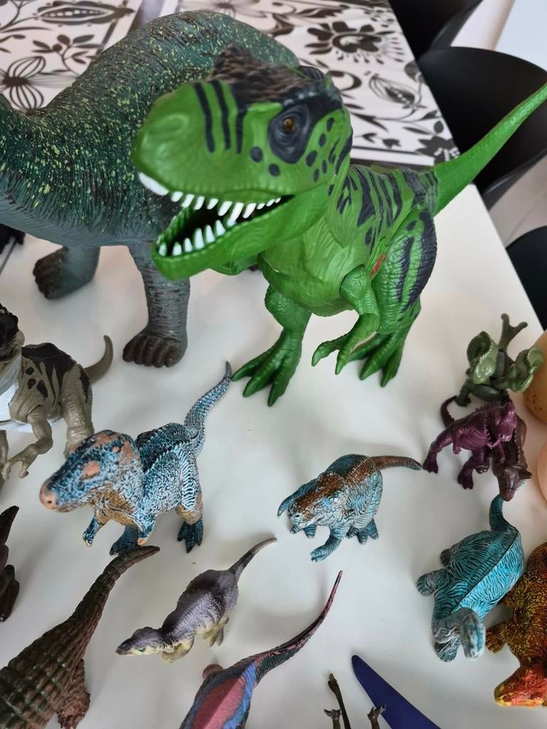 Lot Dino’s, Ophalen