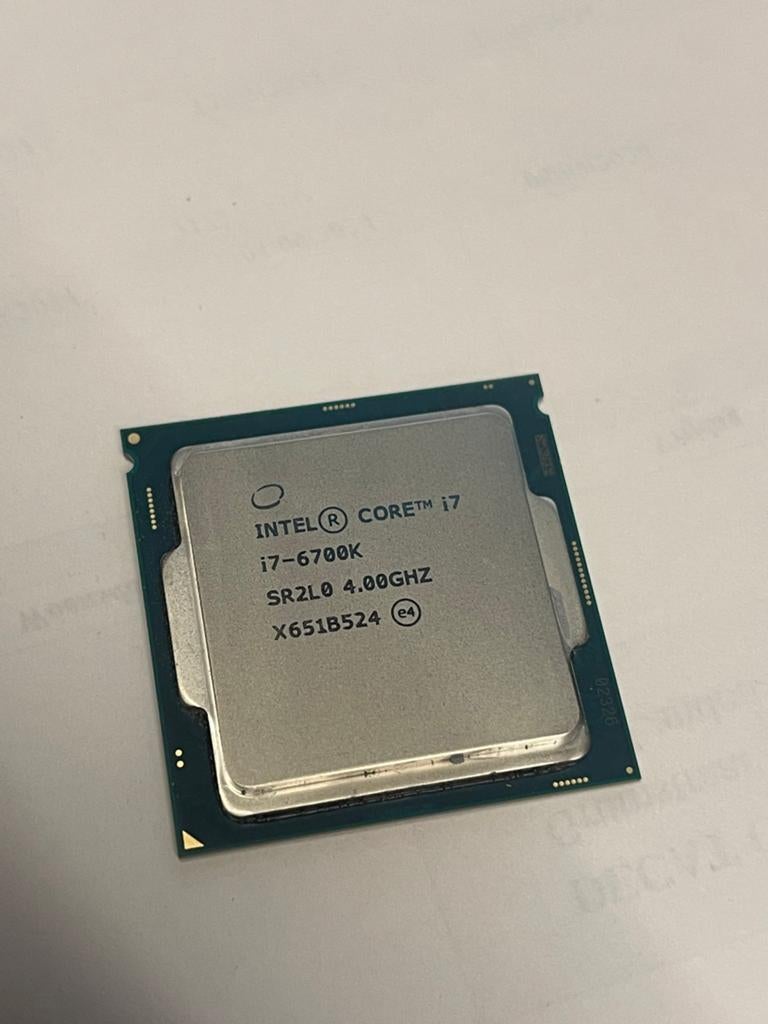 Intel i7 6700k, Computers en Software, Processors, Ophalen of Verzenden, Gebruikt, 4-core, 4 Ghz of meer