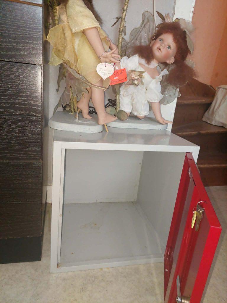 Armoire métallique avec 2 clés, Enlèvement, Utilisé