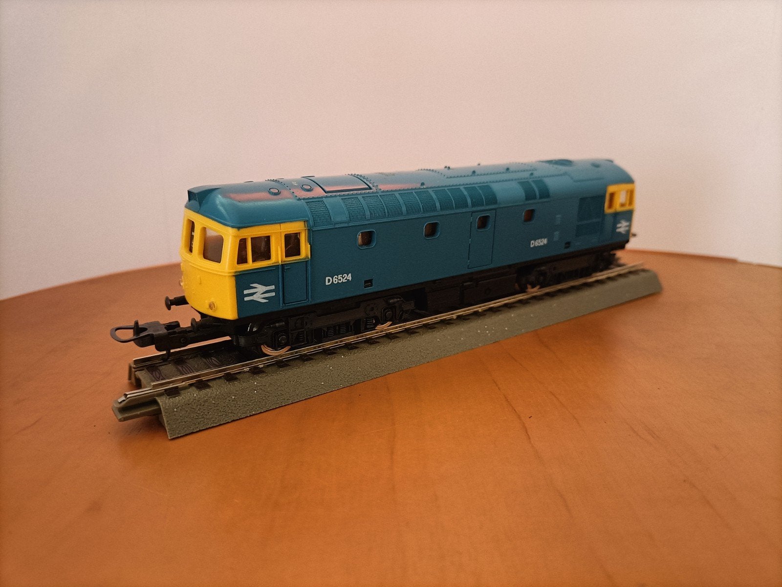 Lima H0 - Diesel locomotief Class 33 BR (D6524) - Werkend!, Ophalen, Gelijkstroom, Locomotief, Lima
