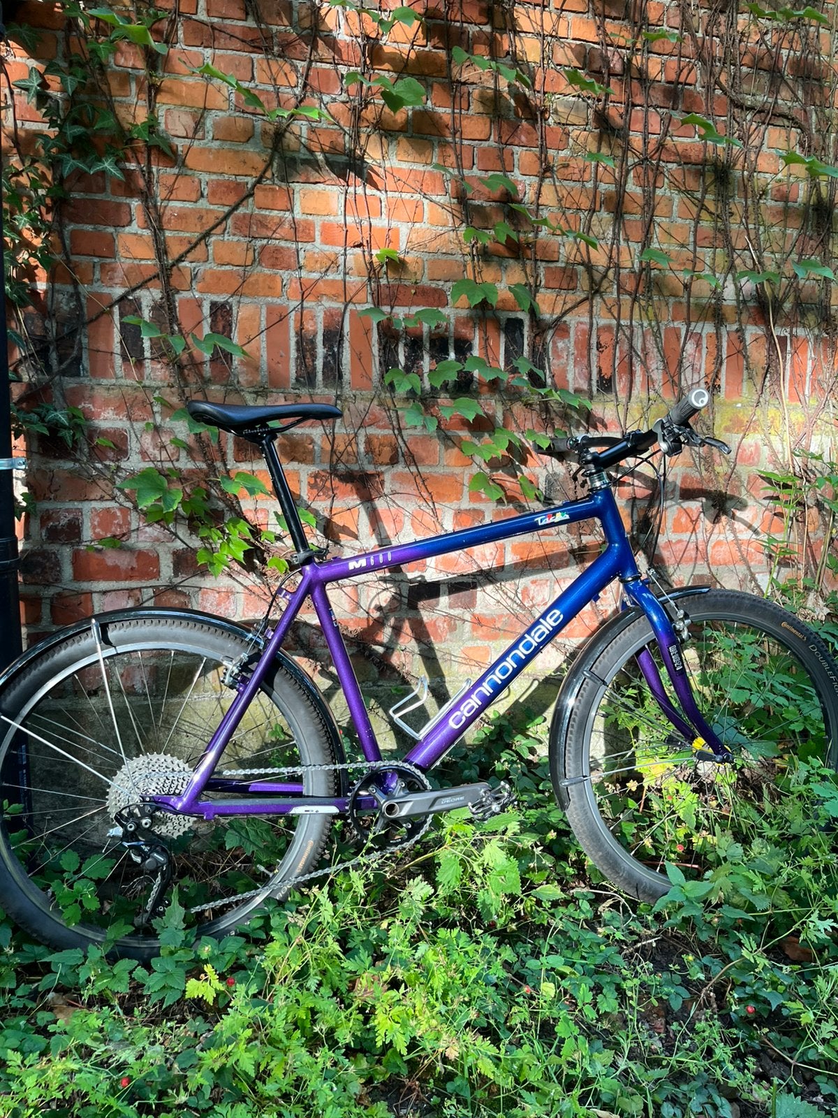 Unieke gerestaureerde 26” Cannondale M600 ('94), Fietsen en Brommers, 26 inch, 10 tot 15 versnellingen, Velgrem, Zo goed als nieuw