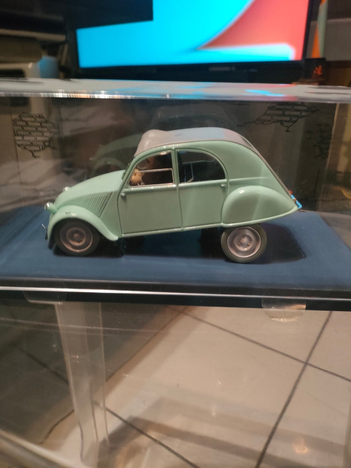 La Citroën 2CV des dupondt 1/24 de l affaire tournesol.., Enlèvement ou Envoi