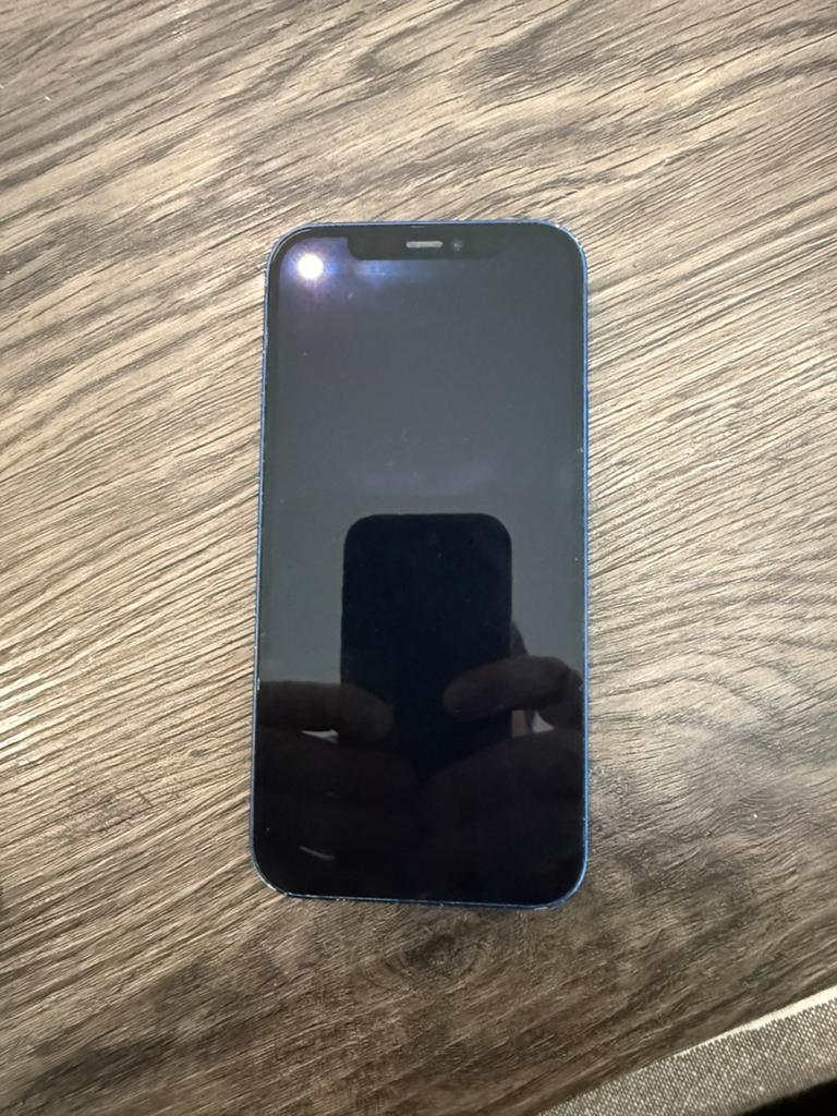 iPhone 12 blauw 64GB batterij 76%, Telecommunicatie, Mobiele telefoons | Apple iPhone, Ophalen, Blauw, Zo goed als nieuw, 76 %
