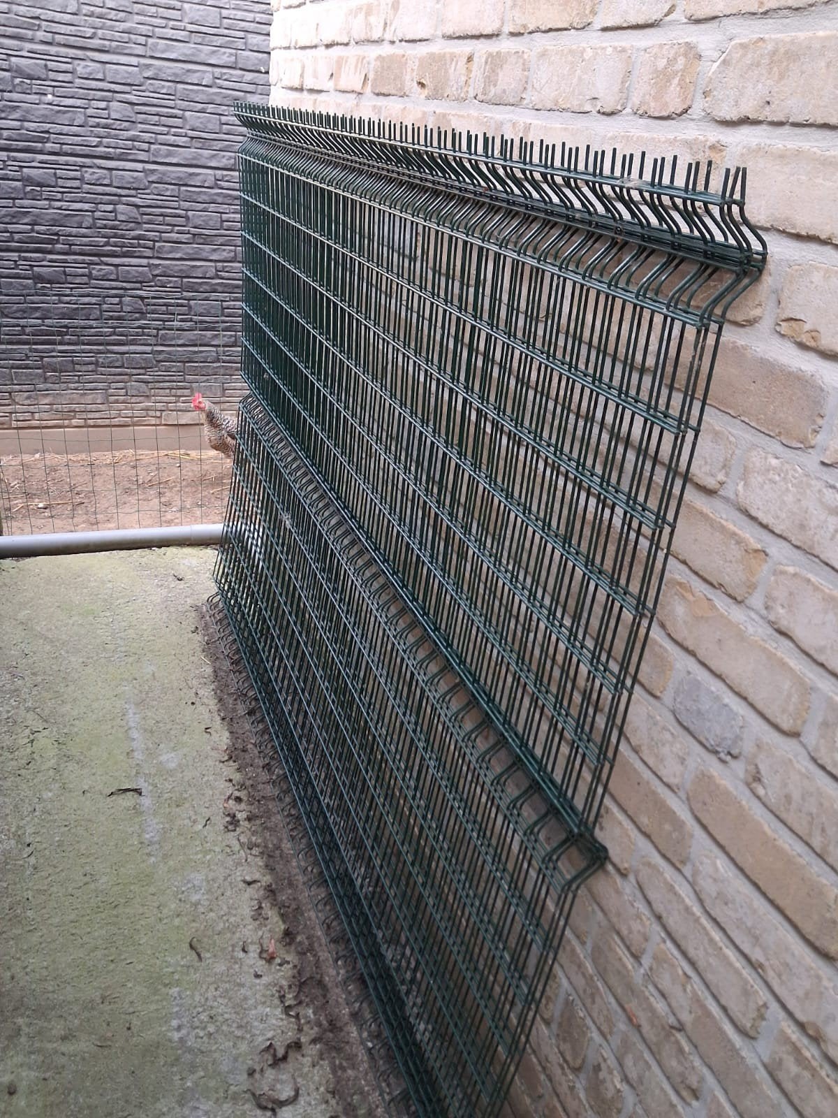 3 vaste panelen Bekaert, Jardin & Terrasse, Enlèvement