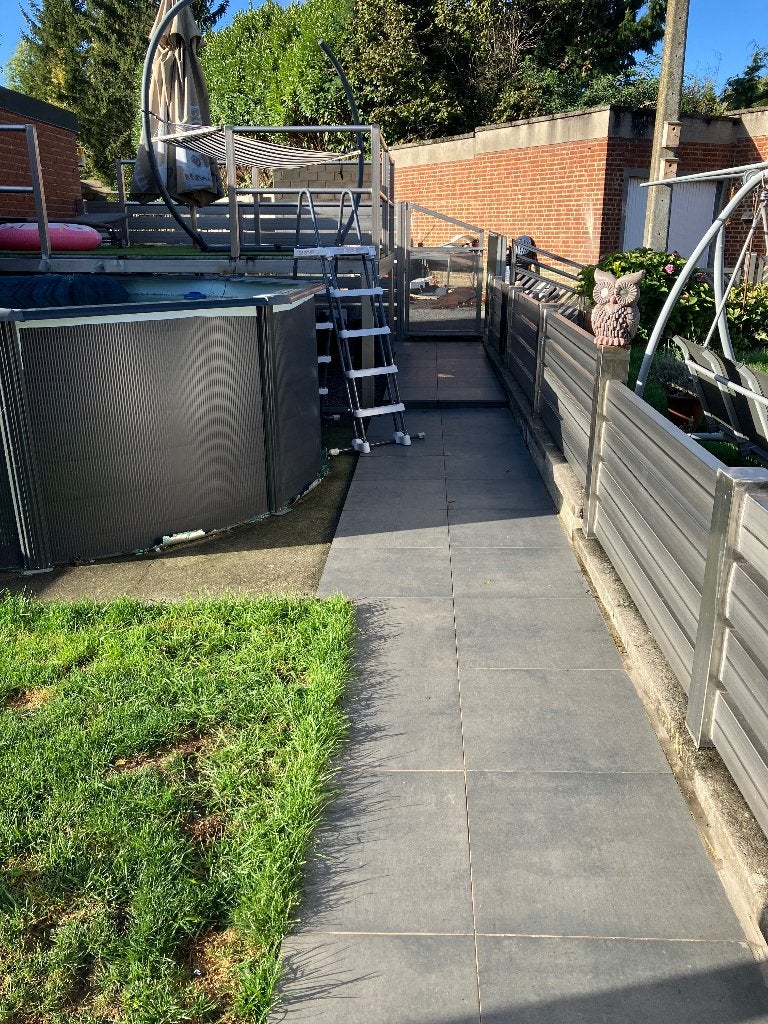 À vendre piscine, Jardin & Terrasse, 200 à 400 cm, Rond, Enlèvement, Utilisé
