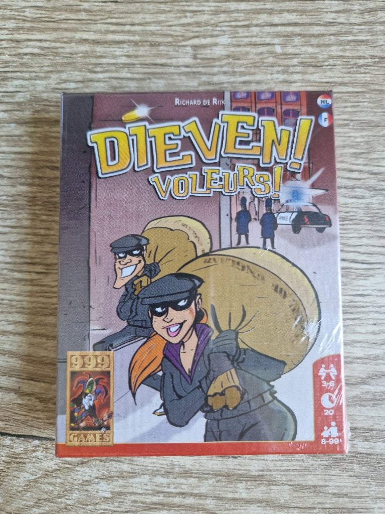Dieven! Voleurs! - 999 Games, Hobby en Vrije tijd, Drie of vier spelers, Ophalen, Nieuw, 999 games
