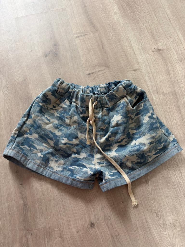 Licht blanwe mini shorts, Kleding | Dames, Ophalen of Verzenden, Zo goed als nieuw