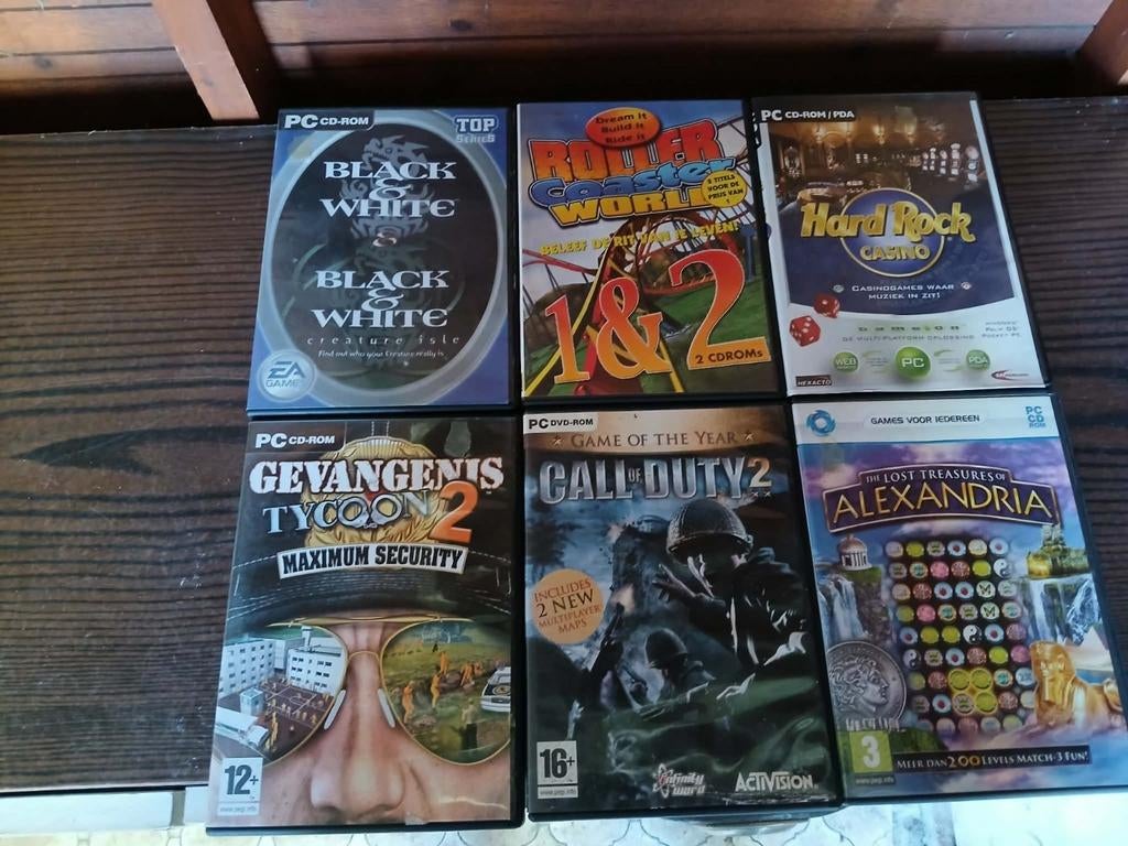 Pc spelen, Ophalen