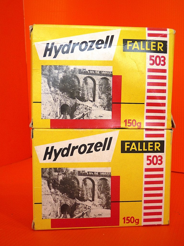 FALLER 503 - Hydrozell - 2 doosjes van 150 g - Decor, Hobby en Vrije tijd, Overige merken, Natuur, Gelijkstroom of Wisselstroom