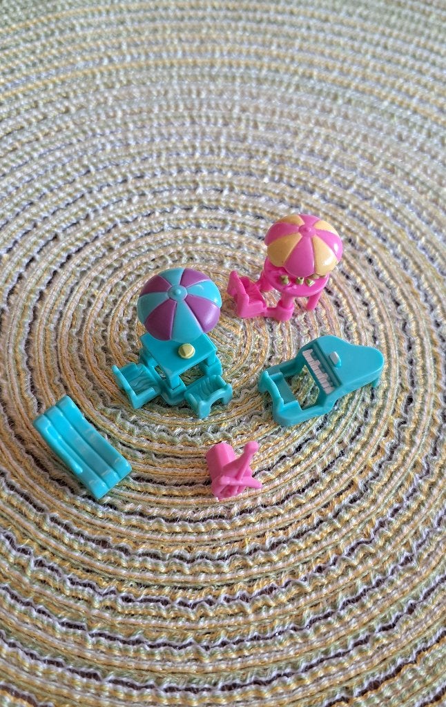 Polly Pocket - Accessoires voor Clubhouse - Bluebird 1995, Verzamelen, Ophalen of Verzenden, Gebruikt