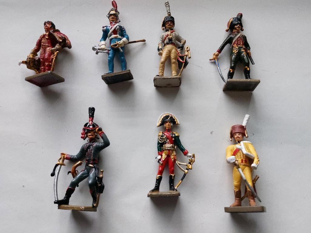 loden Starlux figuren infanterie, Verzamelen, Ophalen, Zo goed als nieuw