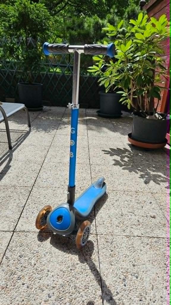 Trottinette enfant, pliable et lumineuse GLOBBER, Vélos & Vélomoteurs, Enlèvement, Utilisé, Globber