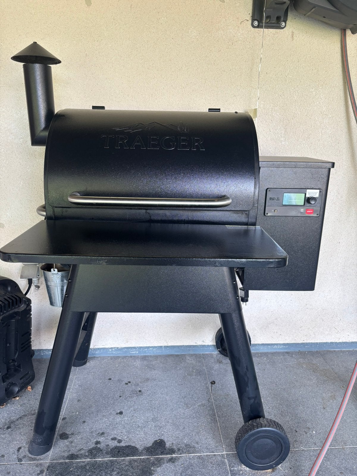 Traeger pelletsmoker, Ophalen, Zo goed als nieuw