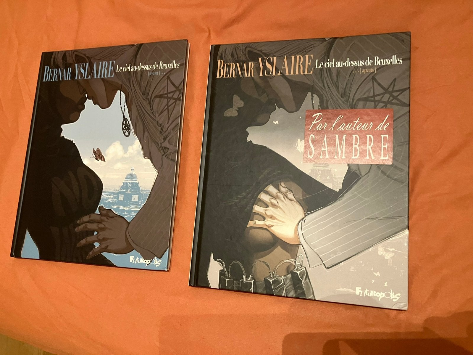 2T LE CIEL AU-DESSUS DE BRUXELLES - B. YSLAIRE - EO exc état, Livres, Série complète ou Série, Enlèvement, Utilisé