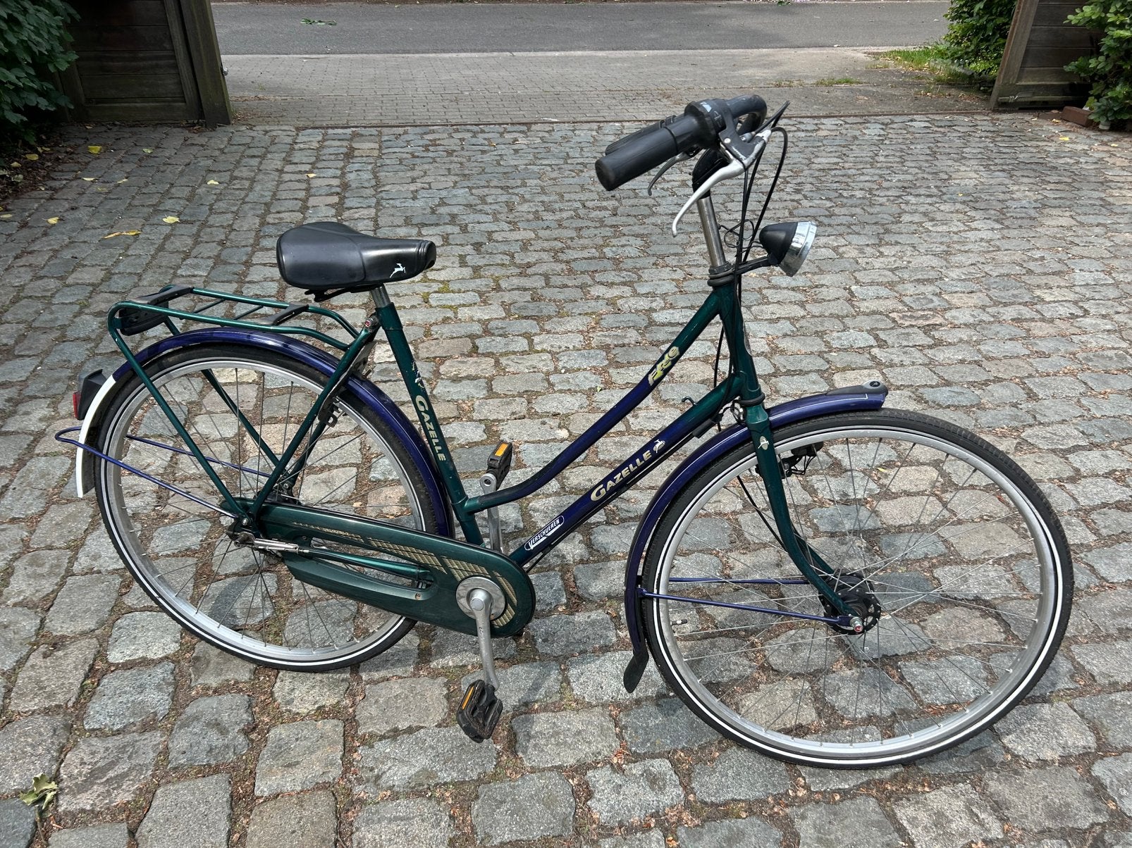 Gazelle fiets, Ophalen, Versnellingen, Gazelle, Trommelrem