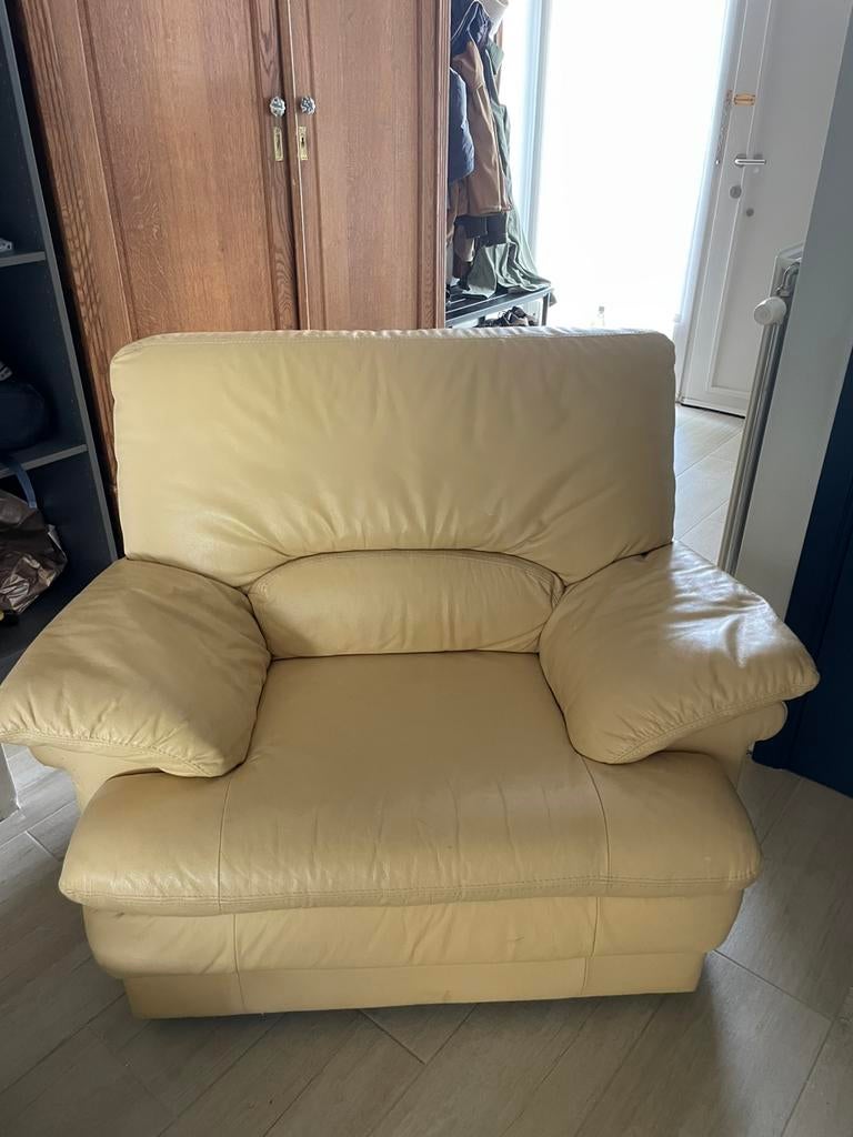 Botergele zetel, Ophalen, Gebruikt, Eenpersoons, Minder dan 150 cm